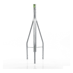 Tramo de Remate (Copete) para Tramo STZ-30 Galvanizado Electrolítico con Opresores para Pararrayo.