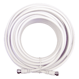 Jumper Coaxial / RG-6 / 6.09 m (20 pies) / Conectores F Macho / 75 Ohm / Interior y Exterior
