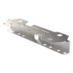 Base Doble para Lámpara de Obstrucción EI-GSLSE. Compatible con tubo hasta 1-1/4".