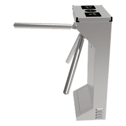 Torniquete Industrial Motorizado / Acero Inoxidable 304 / Bidireccional / Brazo Abatible / 550 mm Ancho de Paso / 18.9 x 11.0 x 37.4 in