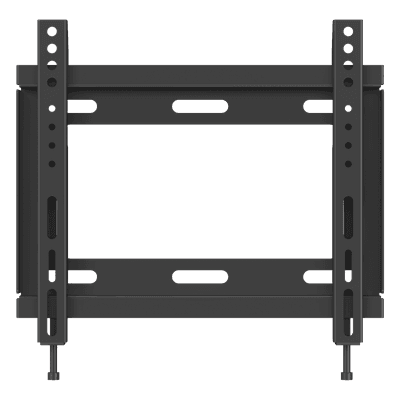 Soporte de Pared Universal para Pantallas / VESA 100x100 y 200x200 / Acero SPCC / 250 x 220 x 25 mm / 0.75 kg / Negro