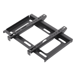 Soporte de Pared Universal para Pantallas / VESA 100x100 y 200x200 / Acero SPCC / 250 x 220 x 25 mm / 0.75 kg / Negro
