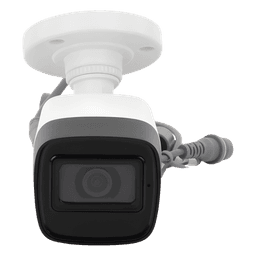 AUDIO POR COAXITRON / Bala TURBOHD 5 Megapixel / Gran Angular 85.5° / Lente 2.8 mm / 30 mts IR EXIR / Exterior IP67 / 4 Tecnologías / dWDR