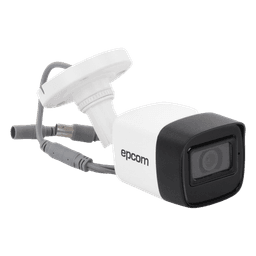 AUDIO POR COAXITRON / Bala TURBOHD 5 Megapixel / Gran Angular 85.5° / Lente 2.8 mm / 30 mts IR EXIR / Exterior IP67 / 4 Tecnologías / dWDR