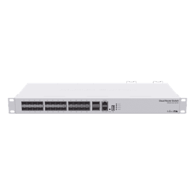 Cloud Router Switch, Sistema Operativo Dual 24 Puertos 10G SFP+, 2 Puertos 40G QSFP+