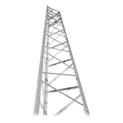 Torre Autosoportada 32 ft (9.7 m) Titan T200 Galvanizada (incluye anclaje)