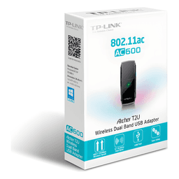Adaptador USB Wi-Fi / Banda Dual 2.4/5 GHz / AC600 Mbps / USB 2.0 / Antena Omnidireccional
