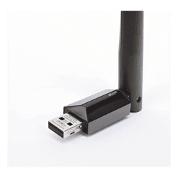 Adaptador USB Wi-Fi / Dual Band AC600 / 200 Mbps 2.4 GHz + 433 Mbps 5 GHz / Antena 5 dBi / USB 2.0