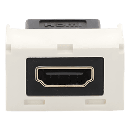 Módulo Acoplador HDMI 2.0 / Tipo-A Hembra-Hembra / Categoría 2 / 2 Espacios Mini-Com / 1.37 x 1.13 x 0.72 in (34.85 x 28.70 x 18.29 mm)