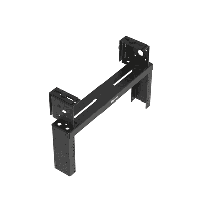Rack de Distribución Aéreo / 4 UR / Rieles Roscados #12-24 / Carga 27 kg (60 lb) / Profundidad 83 mm (3.3 in) / Montaje Universal
