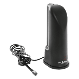 Antena de escritorio tipo cilindro color negra. Cubre las bandas de frecuencia celular. Especial para amplificadores y dispositivos celulares 4G y 3G. Con 1.52 m de cable RG-174 y con conector SMA macho.