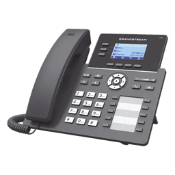 Teléfono IP Carrier-Grade / 3 Líneas SIP / 6 Cuentas / 10 Botones BLF / Gigabit PoE / Codecs Opus / IPv4/IPv6 / Gestión en la Nube