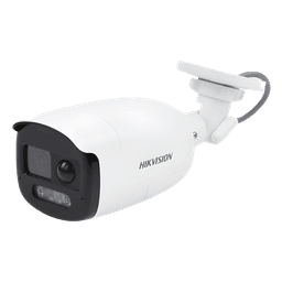 [ColorVu] Bala TURBOHD 2 Megapixel (1080p) / Imagen a Color 24/7 / Lente 2.8 mm / Luz Blanca 40 mts / Exterior IP67 / WDR 130 dB / Sensor PIR / Sirena Integrada / Salida de Audio Estrobo ROJO - AZUL / Micrófono Integrado