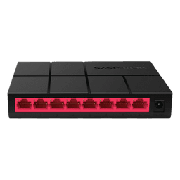 Switch NO Administrable / Para escritorio / Carcasa de Plástico / 8 puertos 10/100/1000 Mbps / Diseño Compacto / Plug and Play