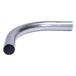 Curva/Codo de 90° de 2" (52mm) pared delgada galvanizado etiqueta verde
