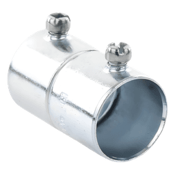 Cople Conduit / 3/4" (19 mm) / Pared Delgada / Galvanizado / Tornillo Tipo Americano / Interior / 3 m (9.8 ft)