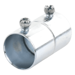 Cople Conduit / 3/4" (19 mm) / Pared Delgada / Galvanizado / Tornillo Tipo Americano / Interior / 3 m (9.8 ft)
