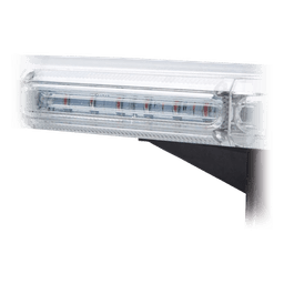 Barra de luces LED de 46" Rojo/Azul , De 132 LEDs, Controlador Incluido, Ideal para Equipar Unidades de Seguridad Publica