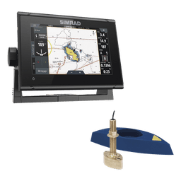 Kit Plotter y Transductor / Pantalla 7" Táctil LED / Radar Simrad y Halo / IPX7 / 600W B45