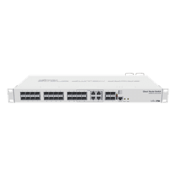 Switch Administrable L3 / 28 Puertos Configurables / 20 SFP + 4 SFP+ 10G + 4 Combo / 1U Rack / Dual Boot / Redundancia de Energía