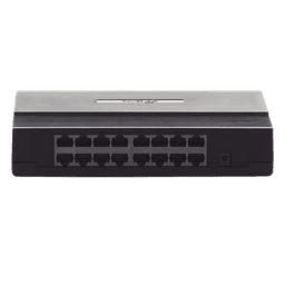 Switch no administrable de 16 puertos 10/100 Mbps para escritorio