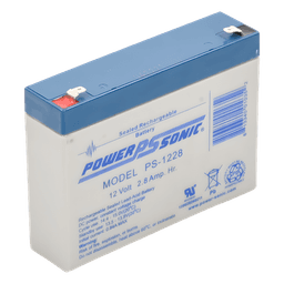 Batería de Respaldo AGM/VRLA / 12V 2.8Ah / Terminales F1 / Vida Útil 5 Años / Certificación UL
