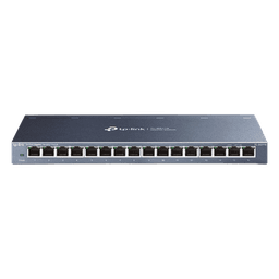 Switch Gigabit no administrable de 16 puertos 10/100/1000 Mbps para escritorio