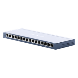 Switch Gigabit no administrable de 16 puertos 10/100/1000 Mbps para escritorio