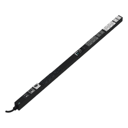 PDU Monitoreable (MI) para Distribución de Energía, Enchufe de Entrada NEMA L15-30P, Con 18 Salidas C13 y 6 C19, de Instalación Vertical, 20 Vca, 30 Amp