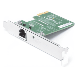 Adaptador de Red / PCI Express 32-bit / Gigabit Ethernet RJ45 / Wake-on-LAN / Full-Duplex / Windows 11/10/8.1/7
