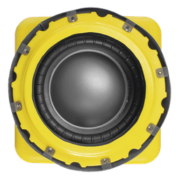 Subwoofer subterráneo de 10 in | 200 Watts | 4 Ohms | Amarillo