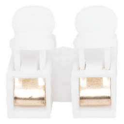 Conector Push / 2 Contactos / 250V / 10A / -40°C a 100°C / Cables 0.5-3.5 mm² / Material Antiflama