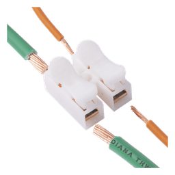 Conector Push / 2 Contactos / 250V / 10A / -40°C a 100°C / Cables 0.5-3.5 mm² / Material Antiflama