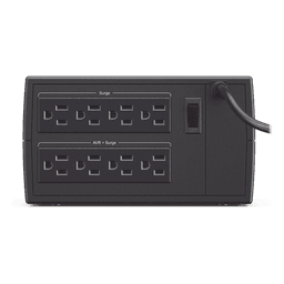 Regulador De Voltaje de 2000VA/1000W, Entrada NEMA 5-15P, Con 8 Salidas NEMA 5-15R y Supresión de Picos a 245 Joules