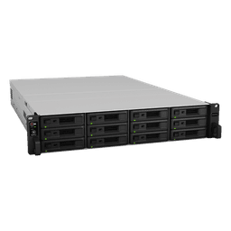 Servidor de Almacenamiento Synology RackStation RS3621RPxs | 12 Bahías | Procesador Intel Xeon D-1531 de 6 Núcleos | 8 GB DDR4 ECC | Expandible a 36 Bahías | Energía Redundante | Compatible con Virtualización y RAID.