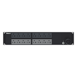PDU Básico para Distribución de Energía, Enchufe de Entrada NEMA L5-30P, Con 16 Contactos NEMA 5-20R, Instalación Horizontal de 19in, 2 UR, 30 Amp, 120 Vca