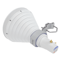 Antena Sectorial Simétrica Starter Horn de 30º, 5150 - 5950 MHz, ganancia de 18 dBi, conexión RP-SMA 