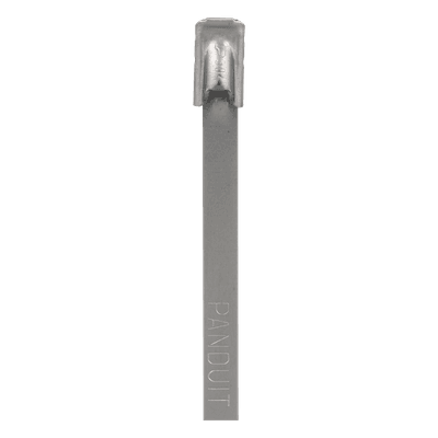 Cincho de Acero Inoxidable / Tipo 304 / 362 mm (1.2 ft) x 4.6 mm / Rango 12.7 a 102 mm / -60°C a 538°C / Autobloqueante