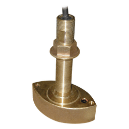 Transductor / Frecuencia dual 50/200 kHz / Potencia 600 W / Thru-hull / Cable 2 m (6.6 ft)