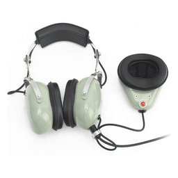 Auriculares estilo Muff-Mic para operaciones de mantenimiento y rampas en aeropuertos