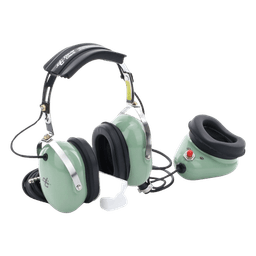 Auriculares estilo Muff-Mic para operaciones de mantenimiento y rampas en aeropuertos