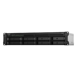 Servidor NAS Rack / 8 Bahías SATA / Expansión a 12 Bahías / CPU AMD Ryzen V1500B / 4 GB DDR4 ECC / 10/25GbE PCIe / Fuente Redundante / Chasis 2U