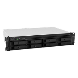 Servidor NAS Rack / 8 Bahías SATA / Expansión a 12 Bahías / CPU AMD Ryzen V1500B / 4 GB DDR4 ECC / 10/25GbE PCIe / Fuente Redundante / Chasis 2U
