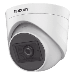 AUDIO POR COAXITRON / Domo TURBOHD 2 Megapixel (1080p) / Gran Angular 106° / Lente 2.8 mm / 20 mts IR EXIR / Interior / 4 Tecnologías / dWDR