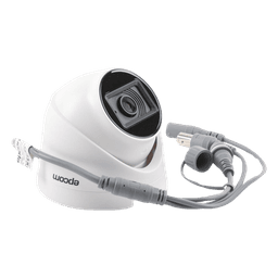 AUDIO POR COAXITRON / Domo TURBOHD 2 Megapixel (1080p) / Gran Angular 106° / Lente 2.8 mm / 20 mts IR EXIR / Interior / 4 Tecnologías / dWDR