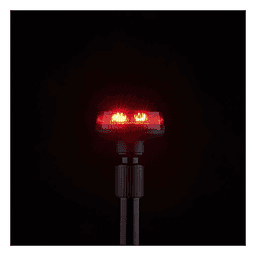 Luz Telescópica LED / 9 x 3W / 25 Patrones de Destello / 10-30 VCC / 64-104 cm (25.2-40.9 in) / Resistente a Vibraciones