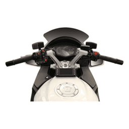 Controlador de luces y sirena / 4 posiciones / IP66 / 12V / ABS / Manubrio motocicleta