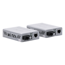 Convertidor de Medios / Alcance 20 km / 1 Puerto SC/UPC 1000 Mbps / 1 Puerto RJ45 1000 Mbps / Longitud de Onda Tx 1310nm Rx 1550nm / Par A y B