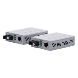 Convertidor de Medios / Alcance 20 km / 1 Puerto SC/UPC 1000 Mbps / 1 Puerto RJ45 1000 Mbps / Longitud de Onda Tx 1310nm Rx 1550nm / Par A y B