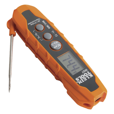 Termómetro Doble IR/Sonda con Medición ºC y ºF. Con Pantalla Retroiluminada